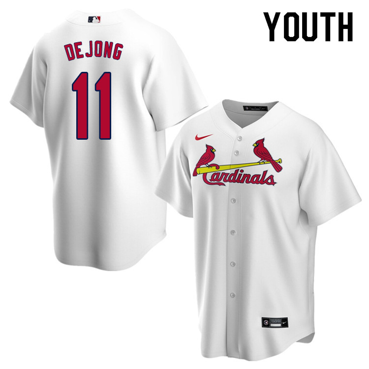 Nike Youth #11 Paul DeJong St.Louis Cardinals Baseball Jerseys Sale-White